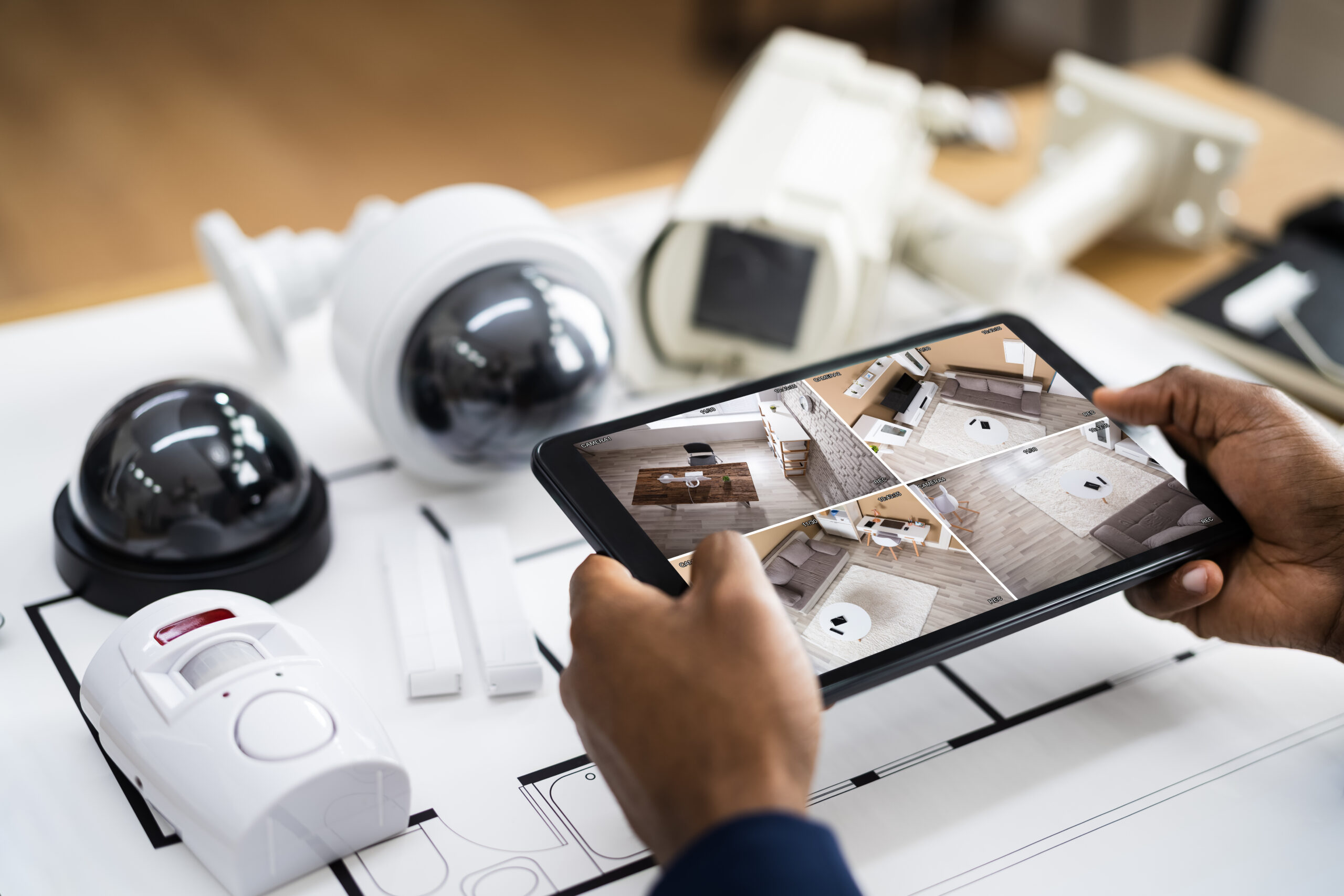 CCTV Security System Alarm Home Office Equipment