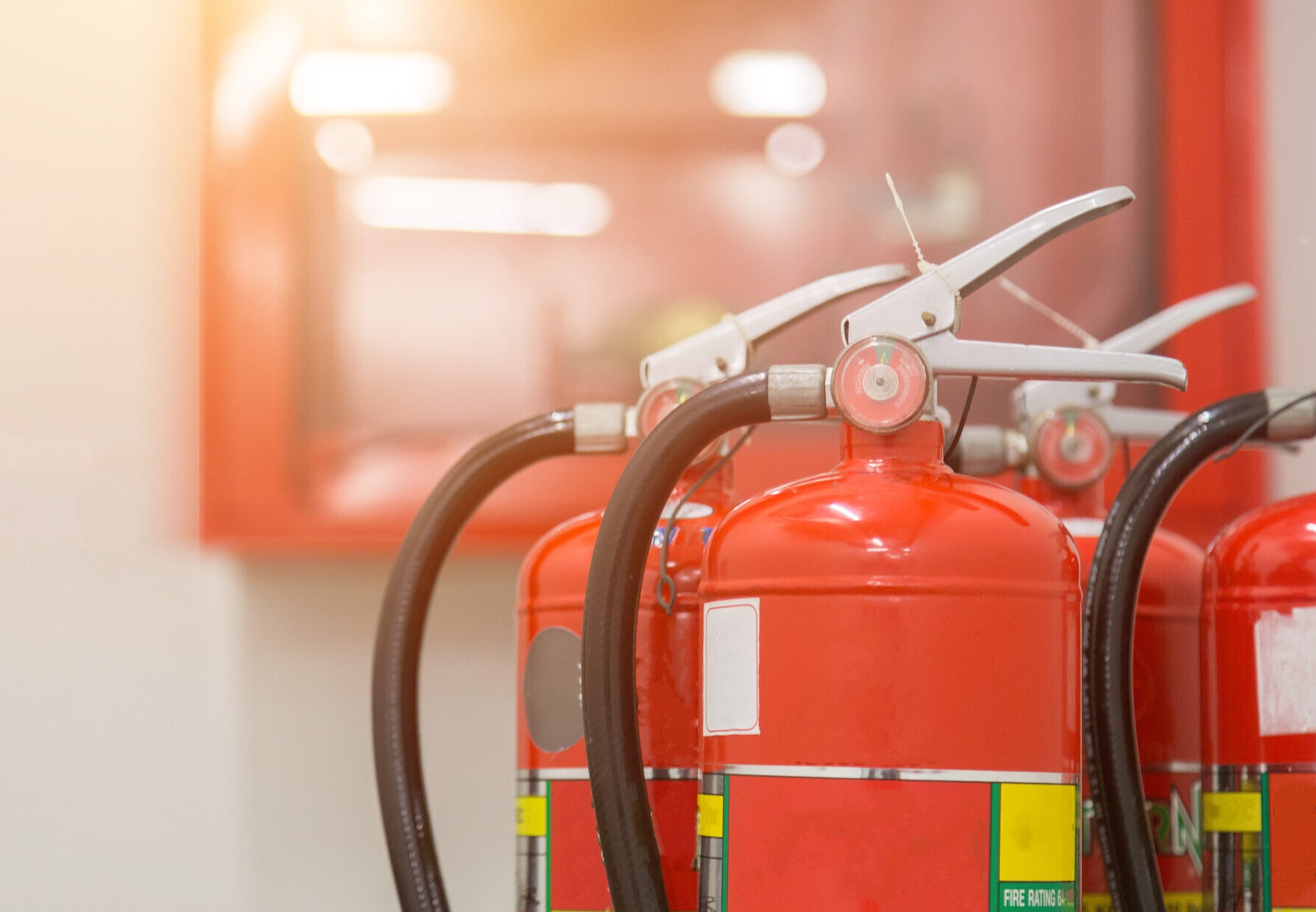 Fire Extinguishers Available in Fire Emergencies